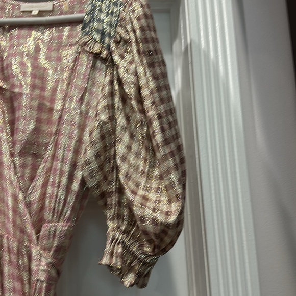 Loveshackfancy stormi gingham maxi dress size small - Picture 3 of 7